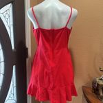 ASOS  red spaghetti strap dress Photo 4