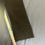 ZARA The Dreed Flare Jeans Button Fly Black Slim Fit High Rise Crop Raw Hem 12 Photo 11