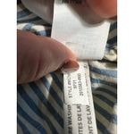 Madewell  Striped Courtyard Flutter-Sleeve Top in Stripe XXS Photo 8