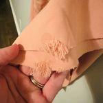 Parker Black Women's Pink Crepe Madeline Sleeveless Ruffle Gown Dress Size 10 Photo 6