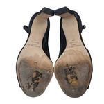 Jimmy Choo Leather Black Theresa 100 D'orsay Sandals Open Toe Size 8 Photo 6