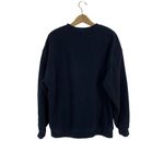 Order Plus Navy Sweatshirt Rainbow Stripe Sun Embroidered Pullover XL NWT Blue Photo 1