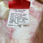 Jantzen VTG Metra  Womens Top Button Down Short Sleeve 100% Cotton Floral Twee Photo 2