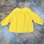 Old Navy Women’s Linen V-neck Daisy Bee in a Bonnet Blouse XXL Photo 8