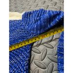 Generation Love  NY Womens Blue White Knitted Open Knit Sweater‎ Crewneck XS Photo 6