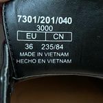 ZARA “Derby” Black Rhinestones Embellished Almond Toe Platform Oxfords Size 36 Photo 13