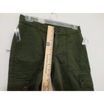 Oggi Jeans Women’s Cargo Jogger Pants Green Relaxed Fit Pockets Size 5 NWT Photo 4