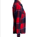 Wrapper Wrangler Red/Blue Flannel Plaid Shirt Photo 3