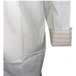 undiscovered eye Womens White Button Down Shirt Dress Long Sleeve Tunic sz M Size M Photo 3