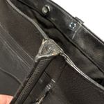 Rebecca Minkoff MAB Carryall Tote Black Leather Large Purse Metal Feet Spacious Photo 9