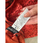 Dolce & Gabbana  Orange Lace Cocktail Dress Size IT 36 Photo 7