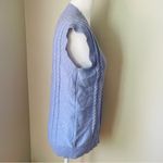 Aritzia Sunday Best Winston Sweater Vest Lavender Cable Knit V Photo 1