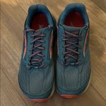 Altra Women’s Olympus 3.5 Gaiter Trap Teal Peach Trail Running Sneakers 10.5 Blue Photo 1