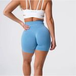 NVGTN  Pro Seamless Shorts Sky Blue S High Rise Biker Gym Workout Lifting Photo 1