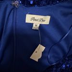 Petal Dew Blue sequin sparkle cocktail dress New with tags size 1X Photo 7