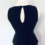 Tibi New York Black Sleeveless Peplum Dress Photo 5