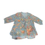 Denim & Supply Ralph Lauren Avery Swing Floral Blouse size M Photo 5