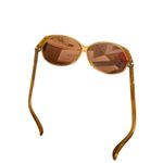 Dior Christian  Vintage Oversized Sunglasses | Gold Frames, Brown Lenses Photo 1