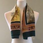 Fruit Pattern Fashion Scarf Green Photo 5