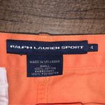 Ralph Lauren Sport Polo Orange /White Pony Skirt Women’s Size 4 Photo 2