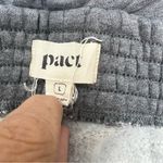 Pact organic cotton wide leg sweatpants gray size Large pull on pockets Photo 5