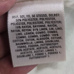 Moulinette Soeurs Blue White Striped Lace Inset Fit & Flare Midi Dress Size 6 Photo 8