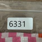 Beach Riot Alexa Button Down Shirt Long Sleeve Striped Cover Up Pink Orange L/XL Photo 6