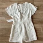 Princess Polly White Romper Photo 0