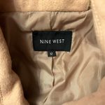 Nine West NWOT Peacoat Sz 12 Tan Wool Blend Double Breasted Photo 4