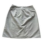 Worthington Straight Career Business Office Short Skirt Size12 Beige Pockets Photo 0