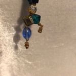 20 Inch Artsy Wrap Necklace With Large Bea… Blue Photo 7