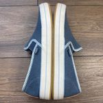 UGG Bren Waves Sneaker Women's Size 8 Slip On Shoes Blue White Cotton Mesh EU 39 Photo 4