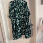 Boohoo 🆕  Leaf Print Swim Cover Up Photo 3