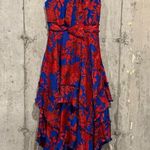 Alice + Olivia  Floral Ilia Tiered Fit Flare Ruffle Maxi Dress Wedding *READ* Photo 0