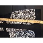 French Connection Structured Sheath Dress Size 0 Black Animal Mob Wife Photo 7