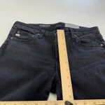 AG Adriano Goldschmied Adriano Goldschmied Jeans Womens 28 Black Legging Super Skinny Ankle Raw Hem Photo 7