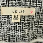 Le lis  Tweet Gray White Fringe Open Front Women’s Career Office  Blazer S #2004 Photo 5