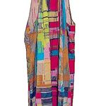 Trina Turk SILK HALTER MULTI COLORED PINK BLUE SHIFT SUN DRESS 6 Photo 3