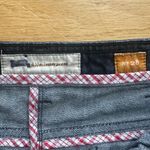 Pilcro and the Letterpress N°28 ANTHROPOLOGIE PILCRO Pencil Skirt Blue Denim Waist Stretch Pleated Photo 2