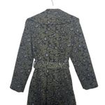 Hutch  Juni Shawl Collar Wrap Coat in a green multi leopard print sz M Photo 7