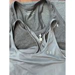 Under Armour  Tank Top Lot of‎ Two Athletic Racerback Workout Gray Medium Photo 1