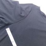 Eileen Fisher Women size XL Black Asymmetrical Lagenlook Shift Dress FLAWED Photo 7