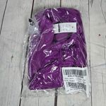 J.Crew ‎ Gwyneth layered slip skirt crinkle chiffon Neon Vibrant Purple XXS NWT Photo 8