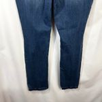 Midnight Velvet‎ Size 14 Jeans Rhinestone Distressed Blue Skinny Mid Rise 829 Photo 9
