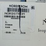 Natori  Leopard Mix Sheer Tights Black Size Small S NT S05438 3 pack Photo 6