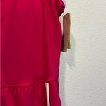 All In Motion Pink Active Dress with White Trim, Built in Shorts Large NWT Photo 2