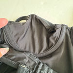 Aerie  Bustier one piece swimsuit with belt black medium Photo 6