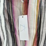 Sage THE LABEL Cardigan Extra Small Kimono 100% Cotton Stripe Beach Travel NWT Photo 5