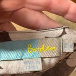 Boden‎ Brown linen Floral Print 3/4 Sleeve Tunic Dress boho US 6 Photo 5