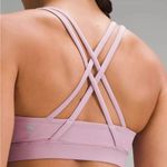 Lululemon Energy Bra in Pink Size 8 Photo 4